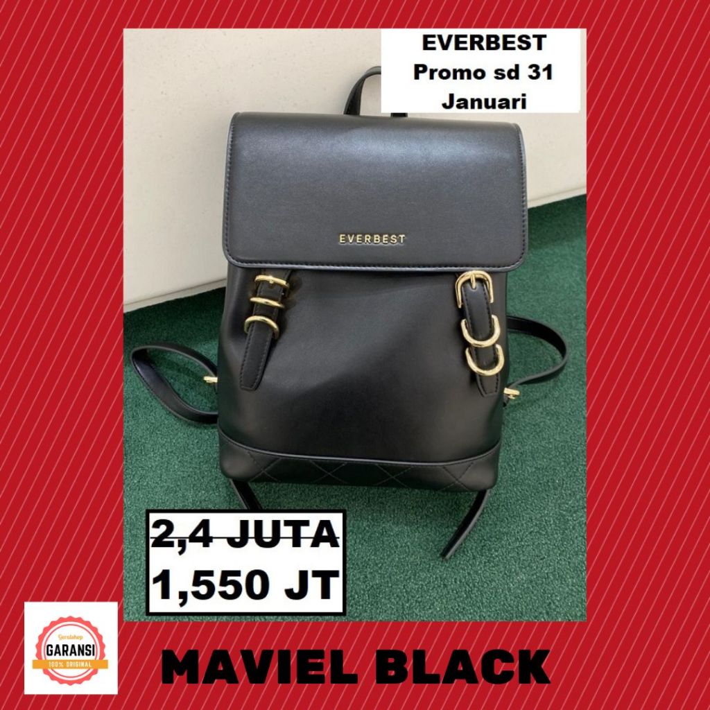 Tas ransel backpack EVERBEST wanita seri MAVIEL sale original store