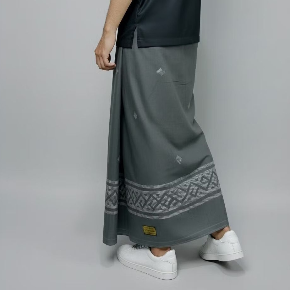 Sarung wadimor bordir pria - Sarung shalat bordir -  Sarung model kekinian