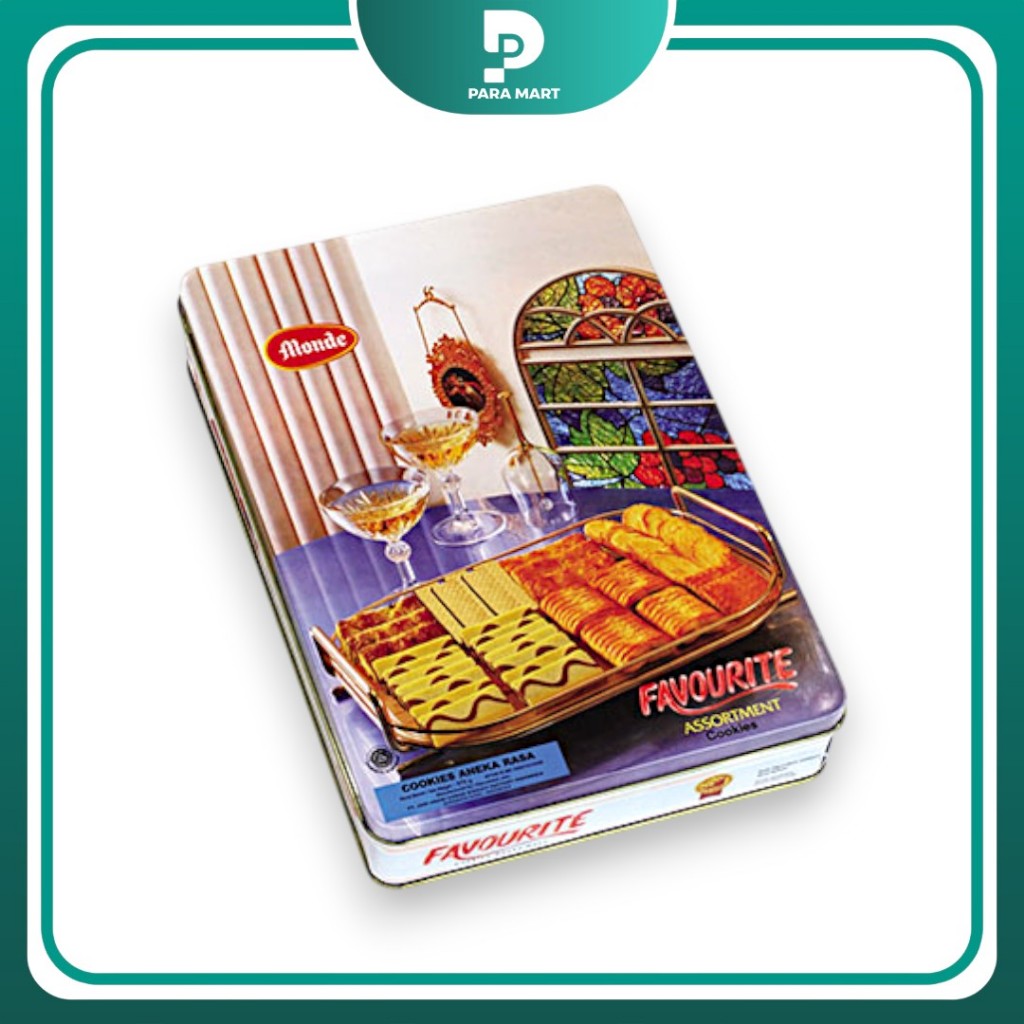 Paramart - Monde Favourite Assortment Cookies Kaleng 575gr / Monde Favourite Selection