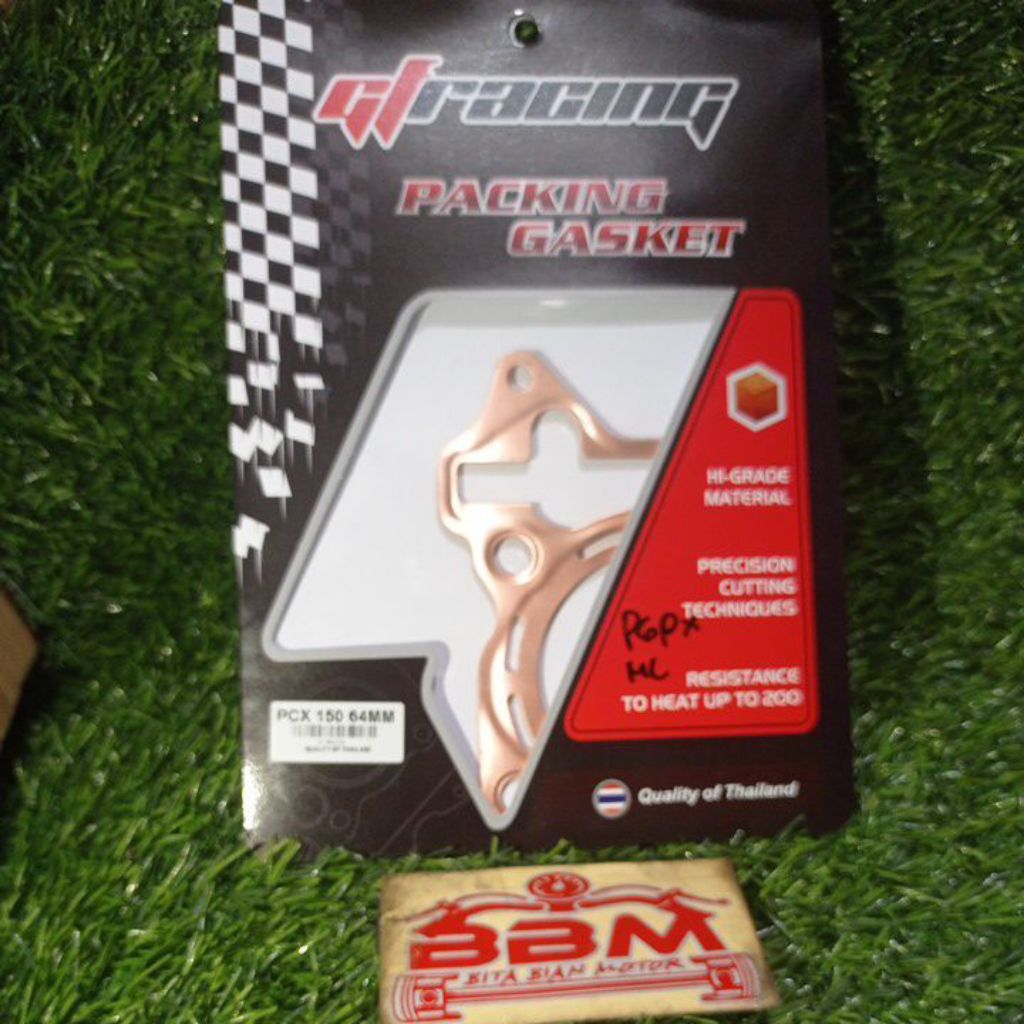 paking head tembaga Kuningan PCX 150. vario 125. vario 150 58mm. 60mm. 63mm