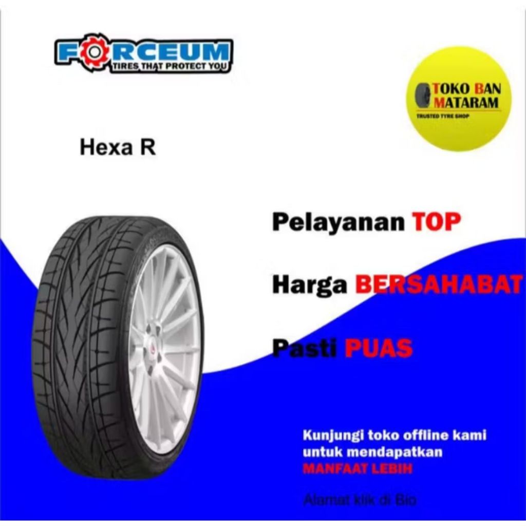 Ban Forceum 225/35 R19 225/35/19 22535R19 22535 R19 225/35R19 R19 R 19 HEXA R HEXAR HEXA-R