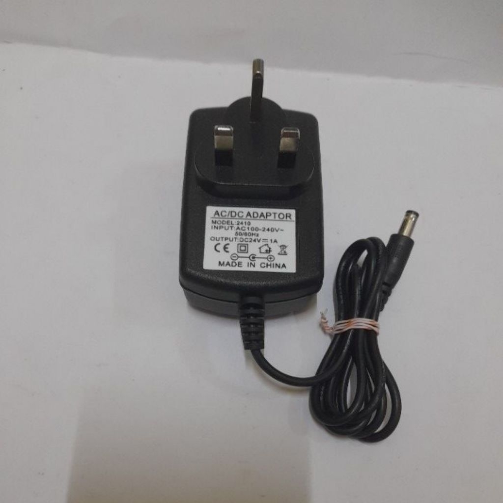 ADAPTOR  AC/DC MODEL 2410 OUTPUT DC24V-1A