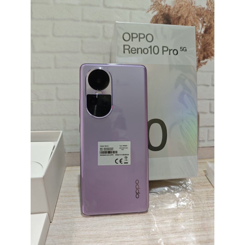 Oppo Reno 10 pro 5g 12/256 second original