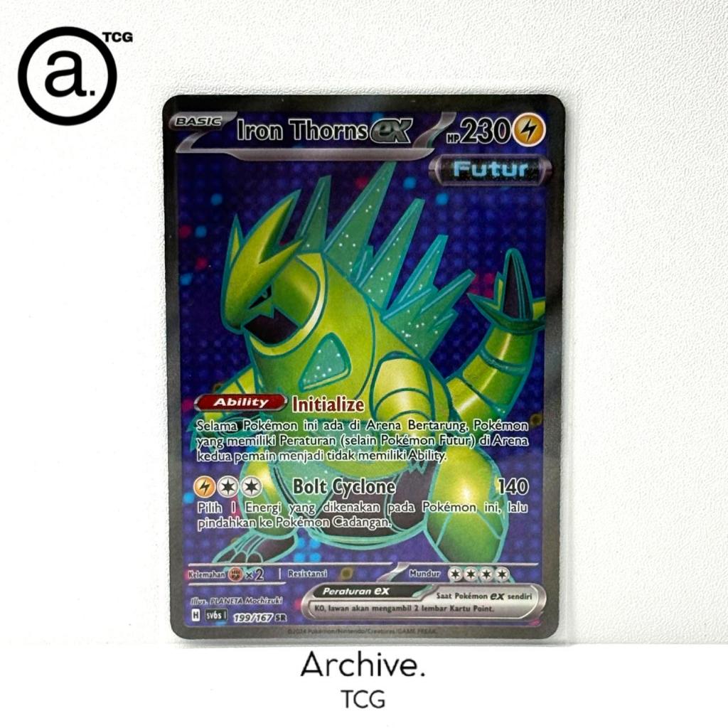 Iron Thorns ex (199/167) Pokemon Indonesia ~ Topeng Transfigurasi SV6S