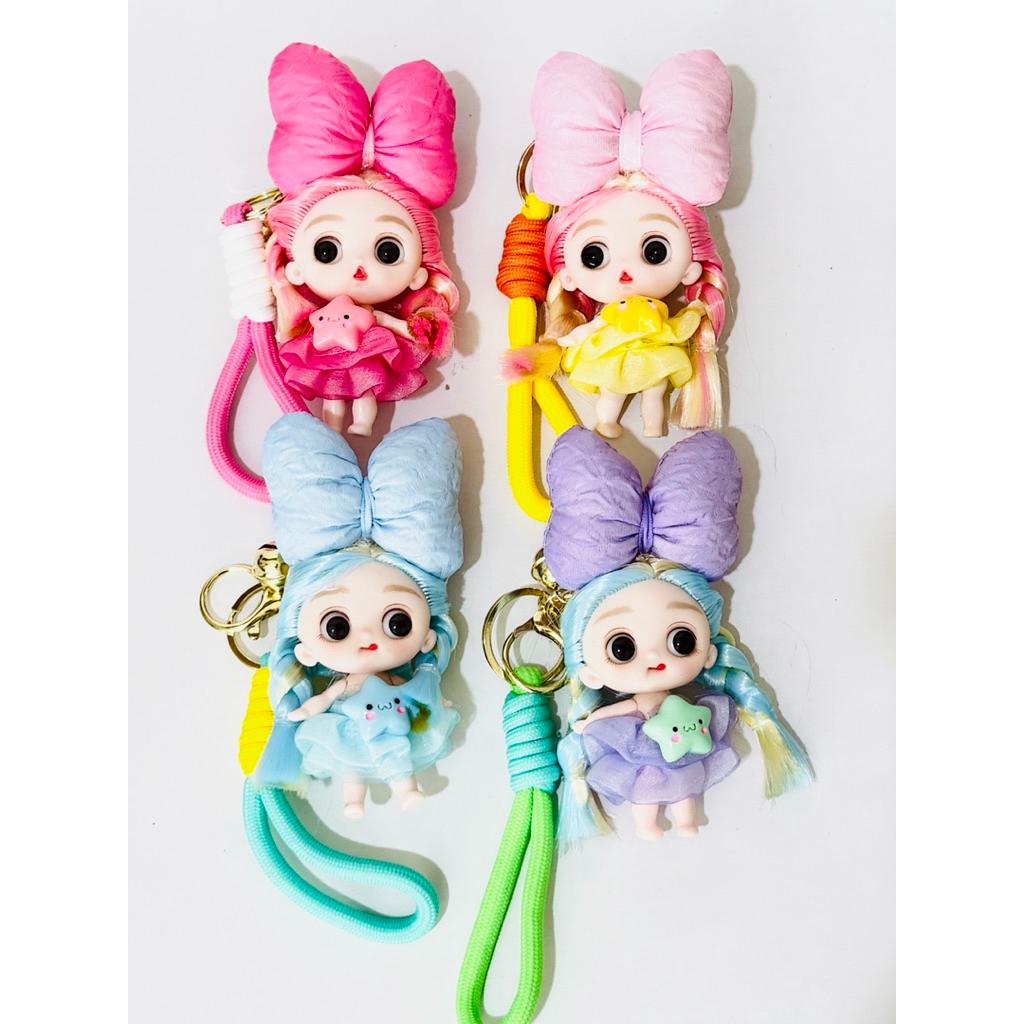 [ Ecer ] Gantungan Kunci Barbie Lonceng | Ganci Barbie | Ganci Boneka Barbie