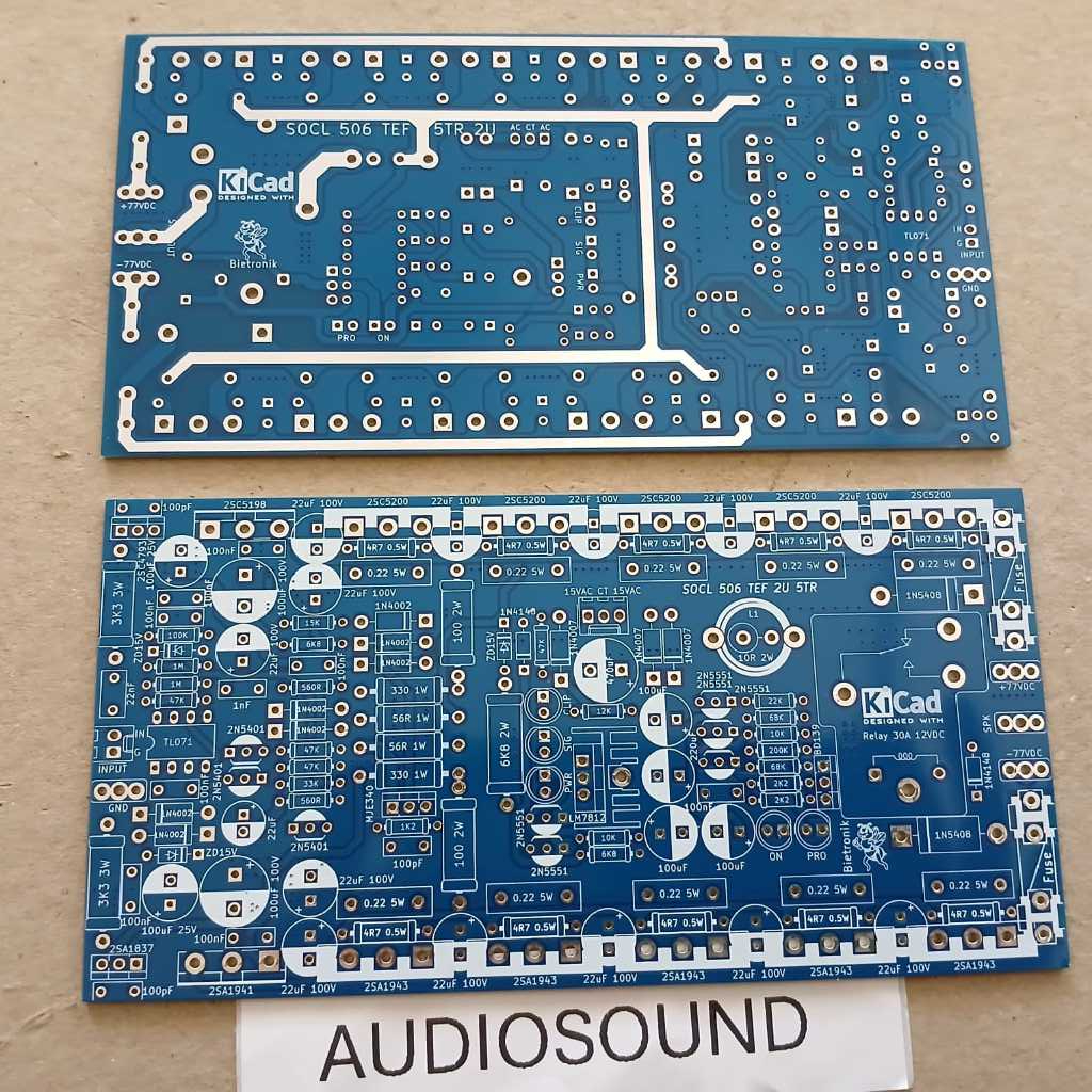 pcb socl 506 tef 2u 15cm 5 tr final fobel layer