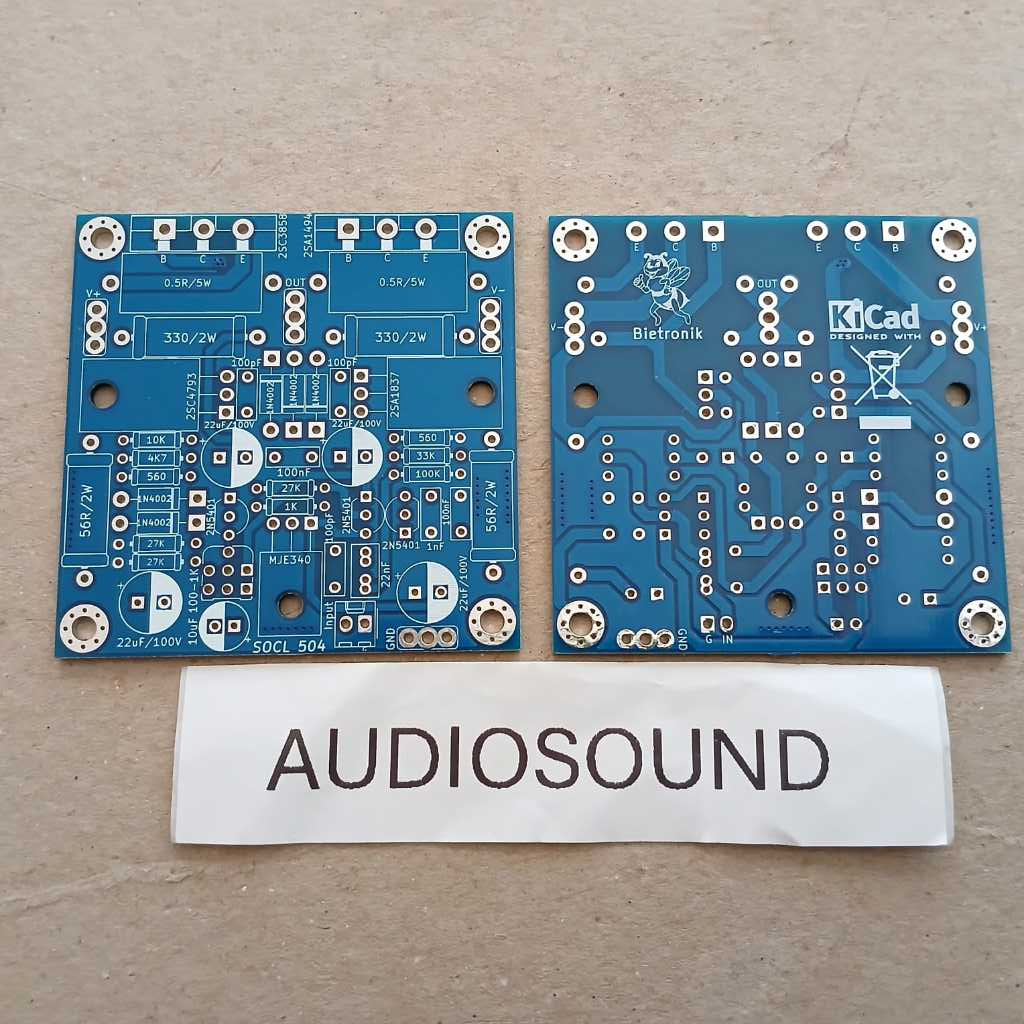 pcb socl 504 fiber dobel layer