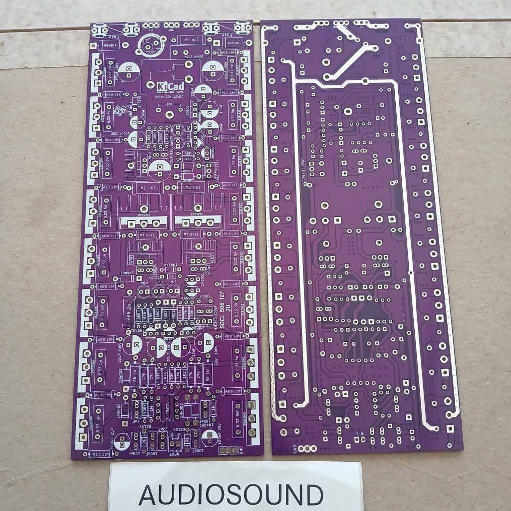 pcb socl 506 tef 2u 20.cm dobel layer 8.tr