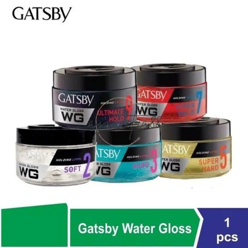Gatsby Water Gloss Minyak Rambut pria