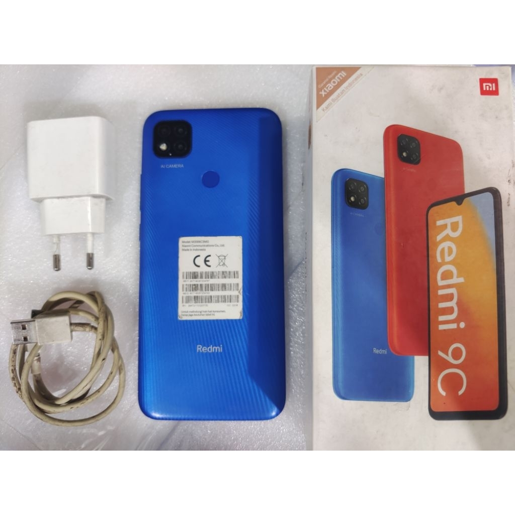 redmi 9C ram 3/32 gb original second fullset