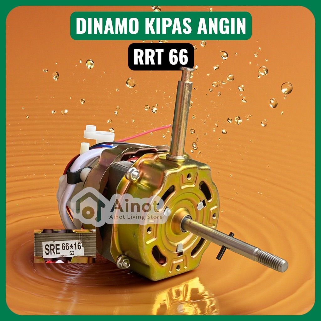 [ALS] Dinamo Kipas Angin RRT 66 - Motor Dinamo Kipas RRT 66 - Sparepart Dinamo RRT 66 - Motor Pengge