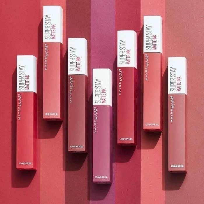 Maybelline Matte Lipstik Tahan Lama 24 Jam Waterproof Lipstick Tahan Air Minyak Warna Cantik