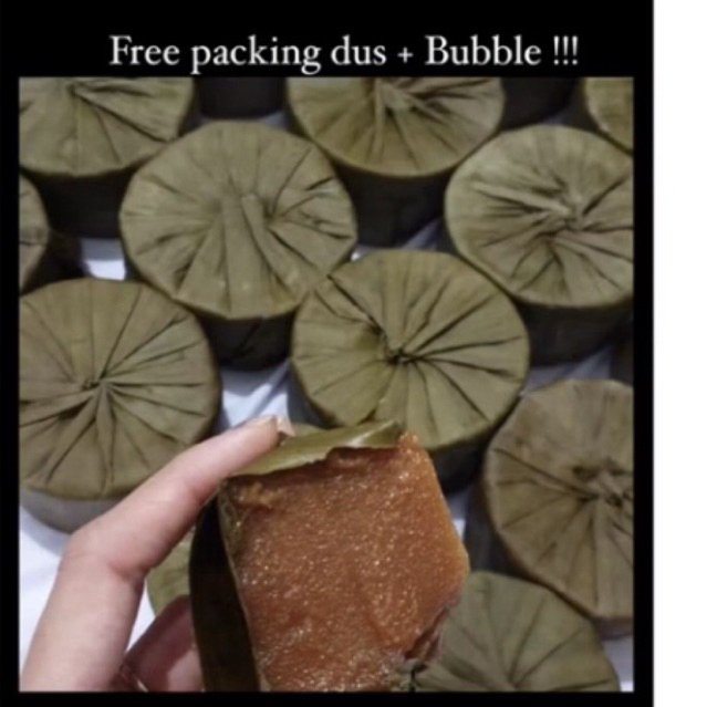 Kue Keranjang Daun Daon Pisang Dodol Cina Imlek Chinese New Year Kue Tutun 500gram 1pc