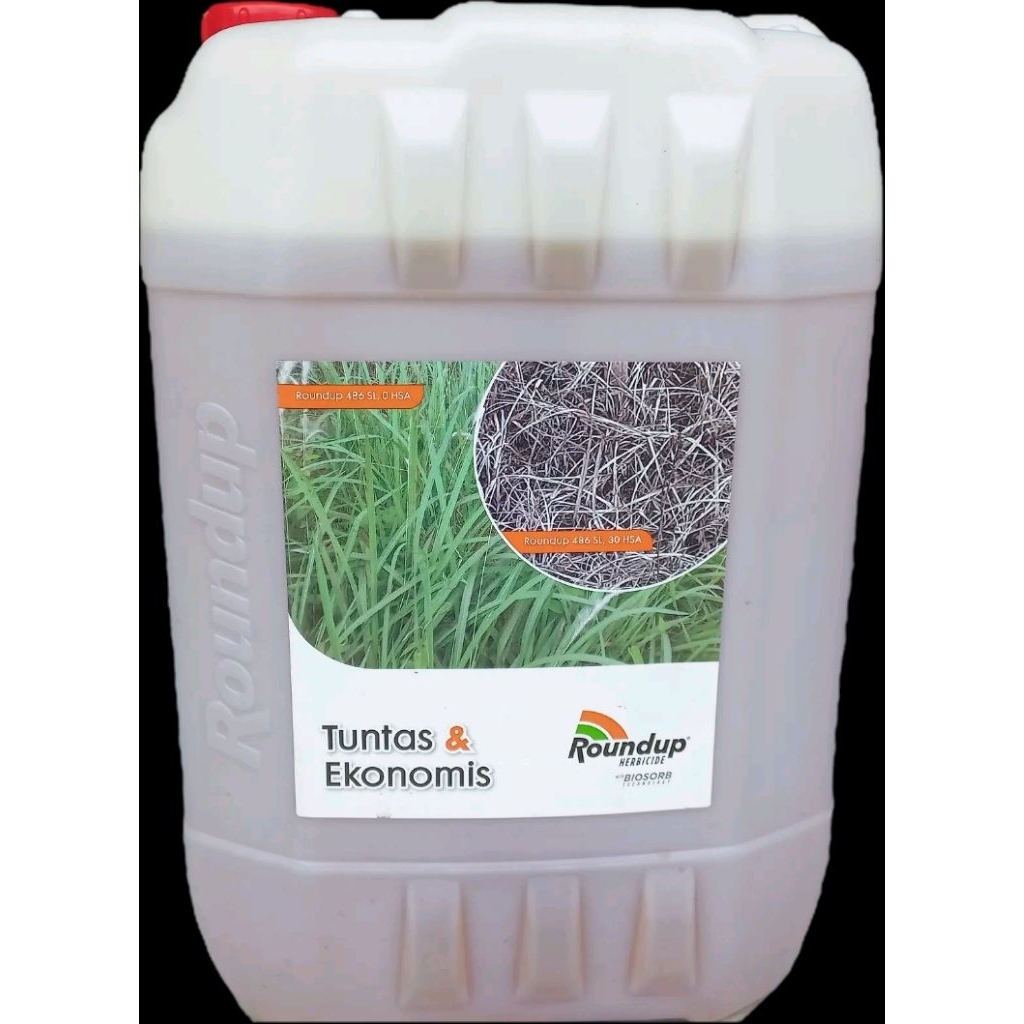 Roundup 486 SL Racun Rumput Liar 20 Liter