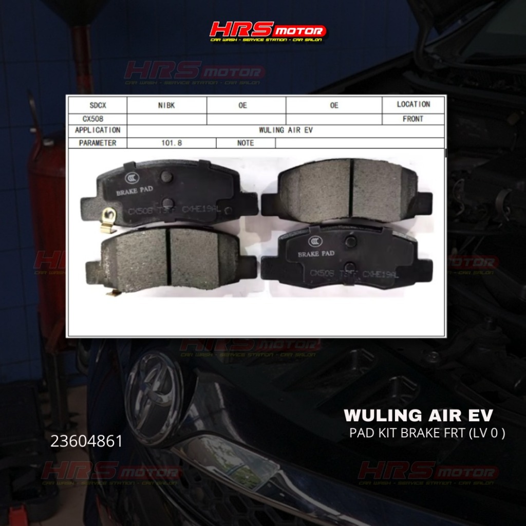 WULING AIR EVPAD KIT BRAKE FOR LV0 23604861