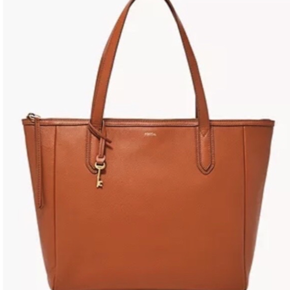 [ORI NEW] Fossil Sydney Tote Brown Leather Tas Wanita - SHB2815-210