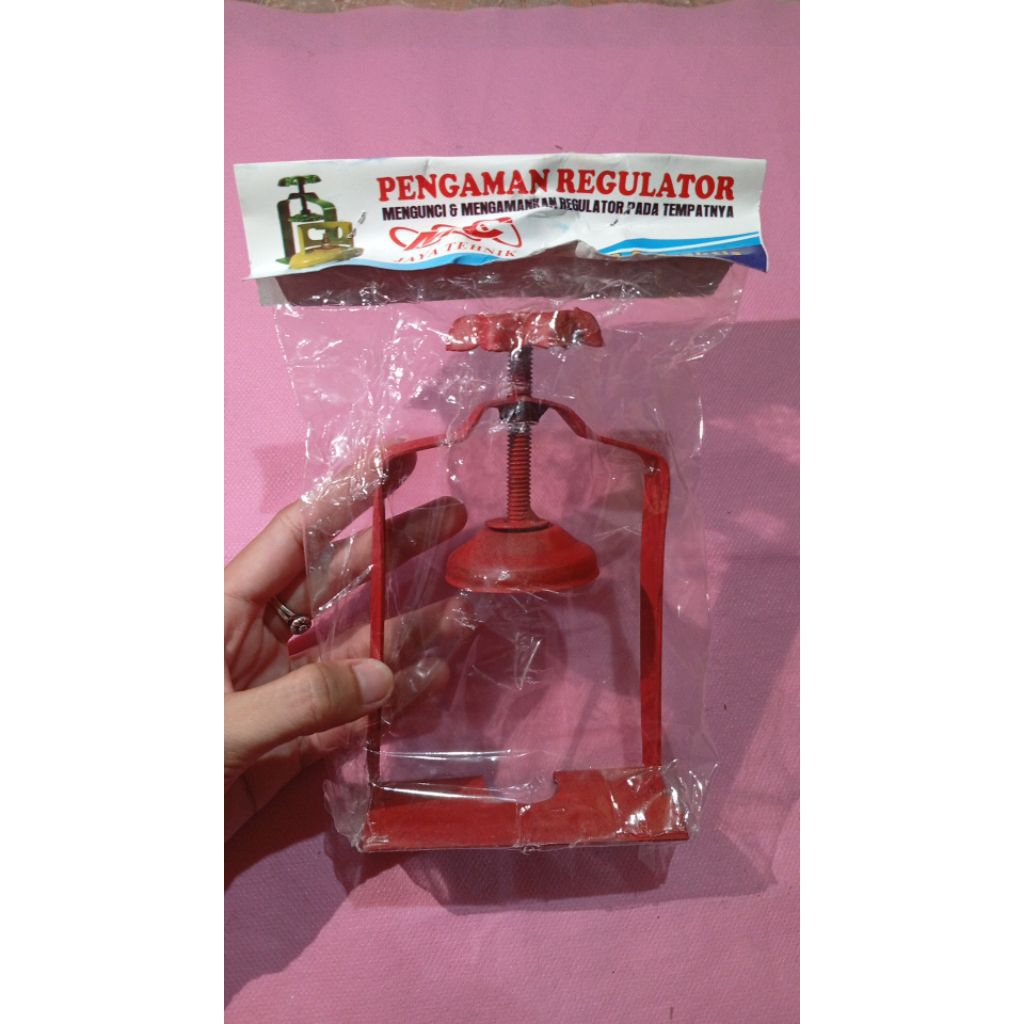 Pengaman Regulator Gas LPG 3kg / 12kg, Pengunci Regulator / Kompor Gas