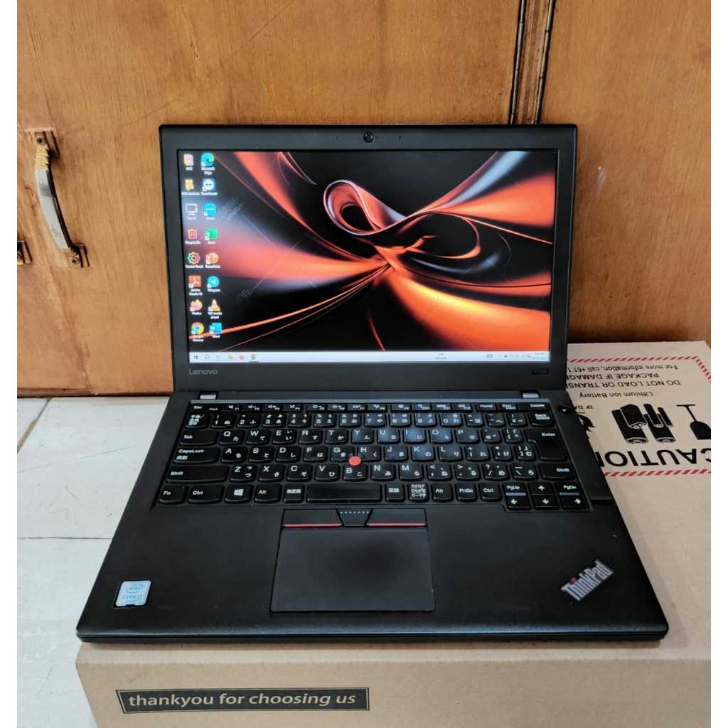 Laptop Lenovo X260, Core i3-6100U, 8/128Gb, #Vga, Black