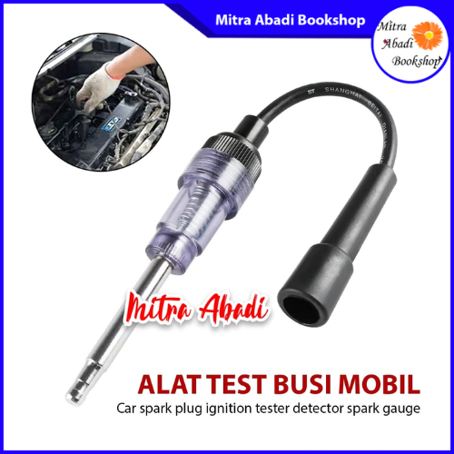 Alat Tes Busi Mobil / Alat Penguji Busi / Tester Pengapian Koil Busi / Car Spark Plug In-line Igniti