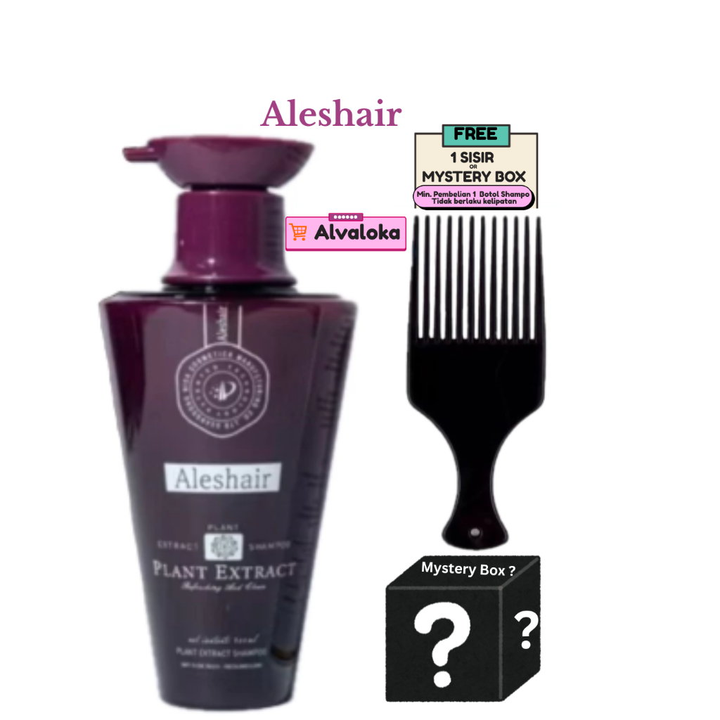 H001 - (READY) Shampo Aleshair Anti Rontok | menumbuhkan rambut | Mengurangi Ketombe