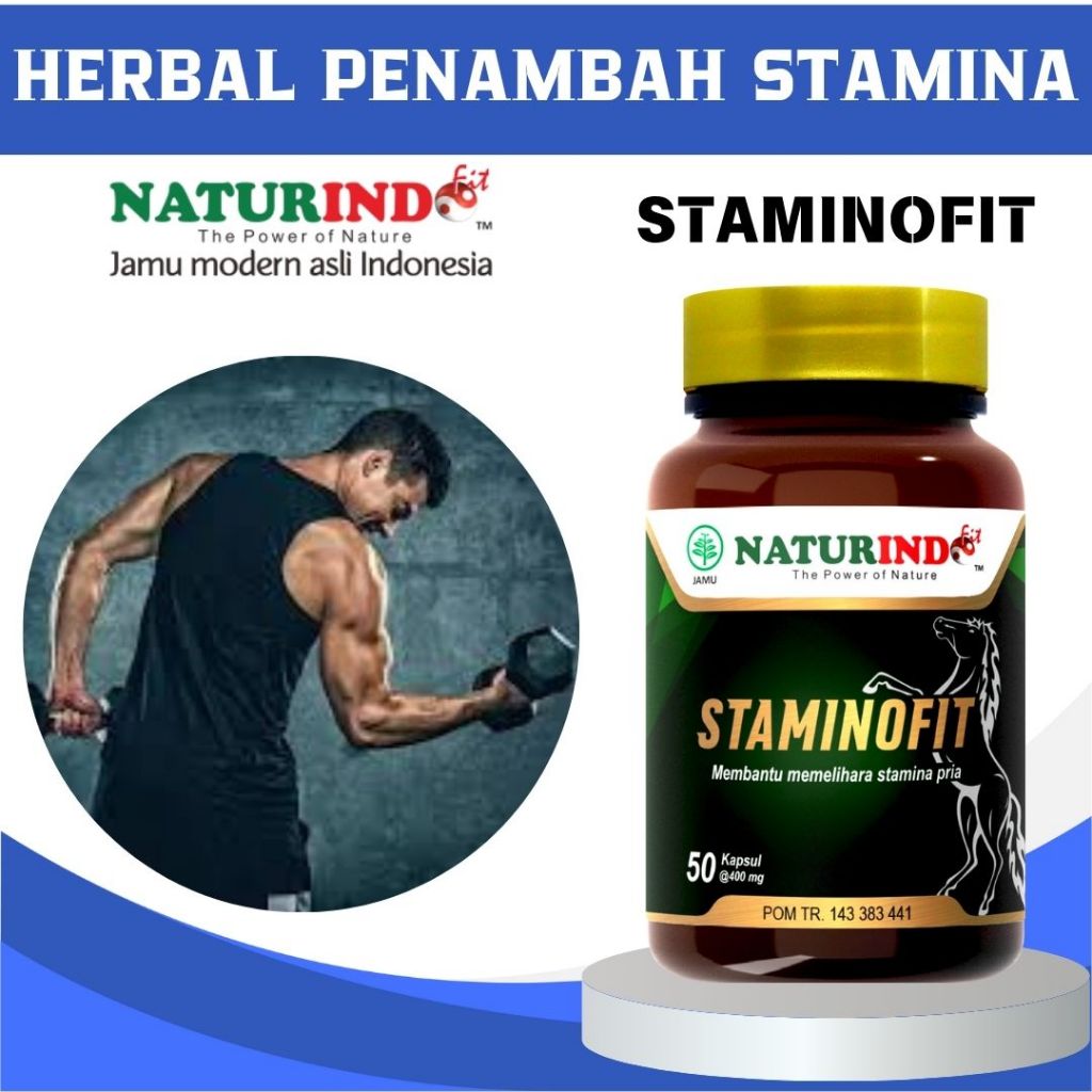 Obat Herbal Stamina Pria Staminofit Naturindo