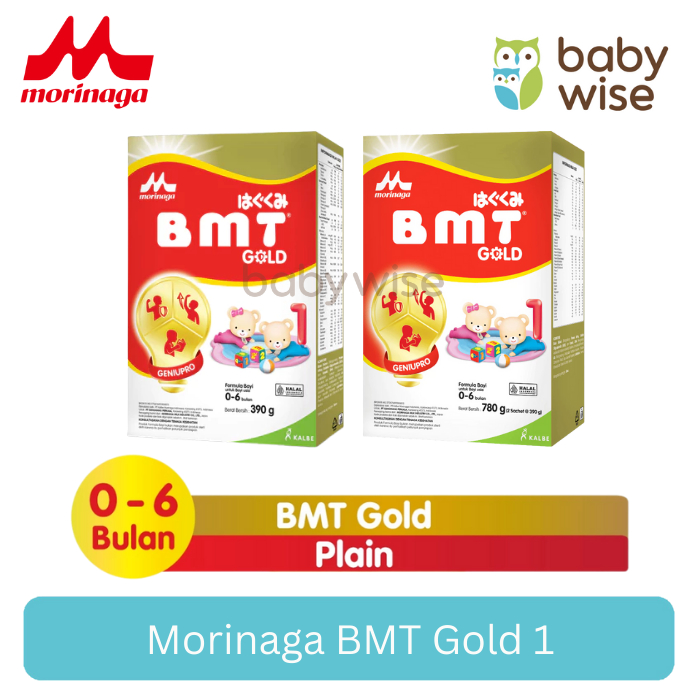 Morinaga BMT Gold 1 Susu Formula Bayi 0-6 Bulan - Susu Bayi