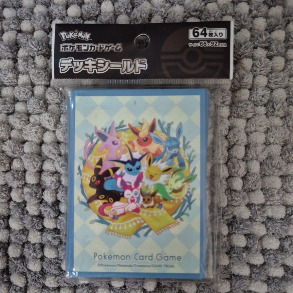 POKEMON CARD SLEEVE - EEVEELUTIONS