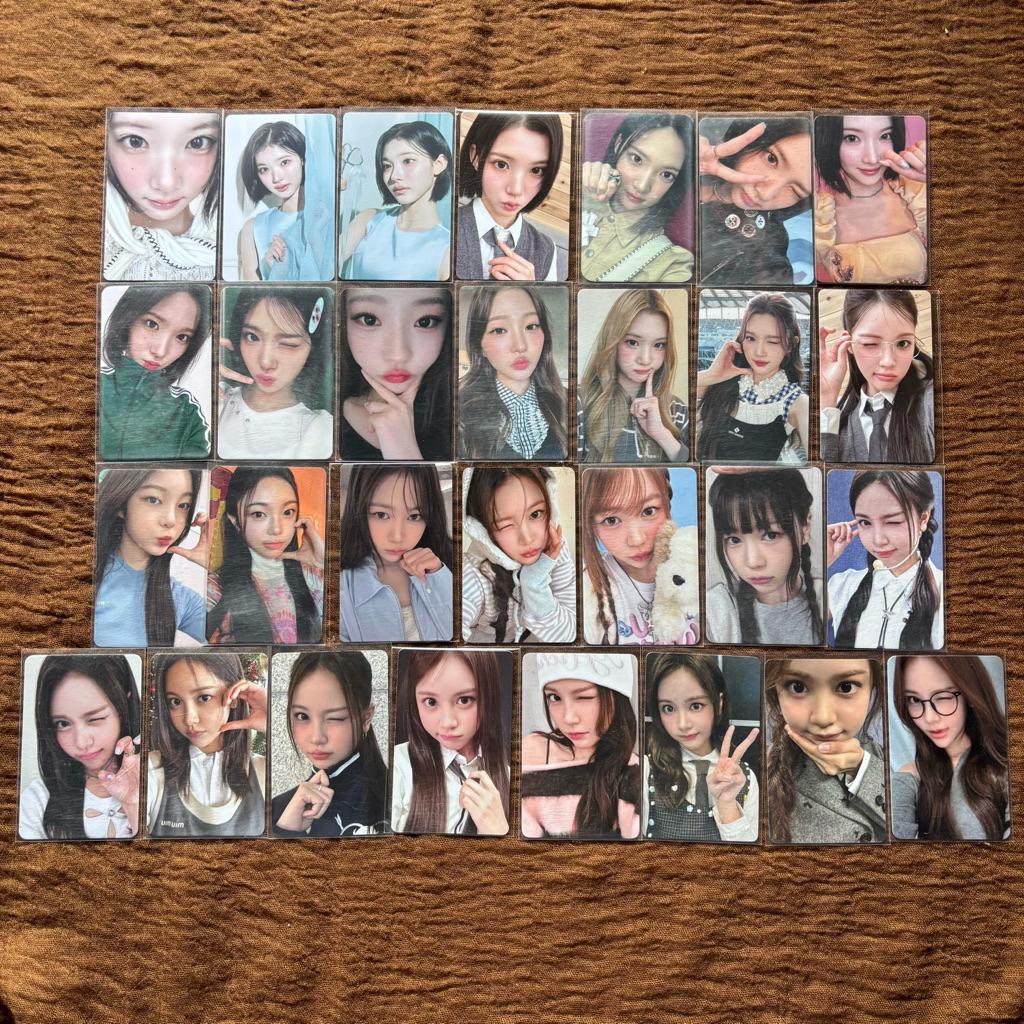 [READY STOCK] PHOTOCARD HEARTS2HEARTS H2H HATUHA CARMEN JIWOO YUHA A-NA YEON STELLA IAN JUUN UNIT DE