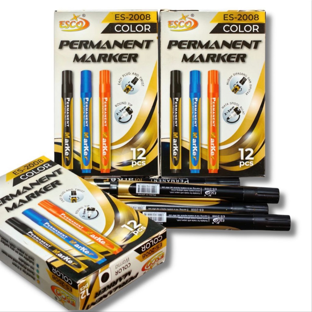 Spidol Permanent Marker - High-Quality Permanent Ink Pen