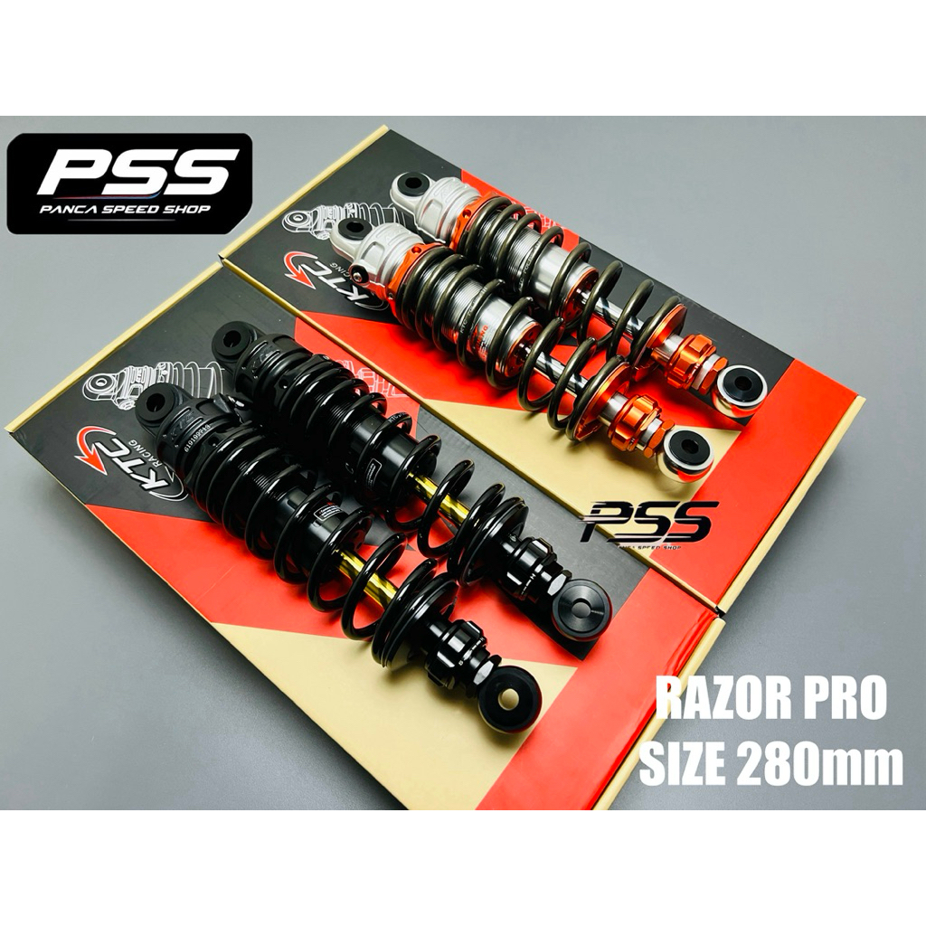 SHOCKBREAKER SHOCK KTC RAZOR PRO JUPITER Z F1ZR UKURAN  280 MM VEGA ZR FORCE 1 KTC RACING