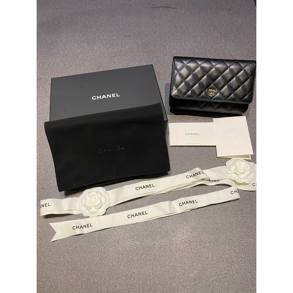 tas chanel bags wallet on chain
