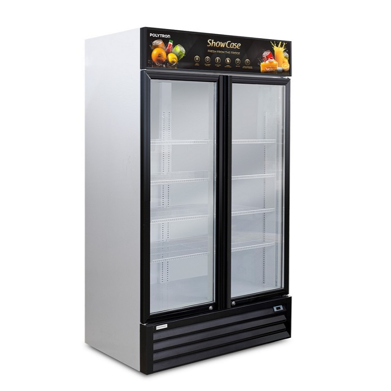 Showcase 2 Pintu Polytron 1000 Liter Display Cooler SCN-1020