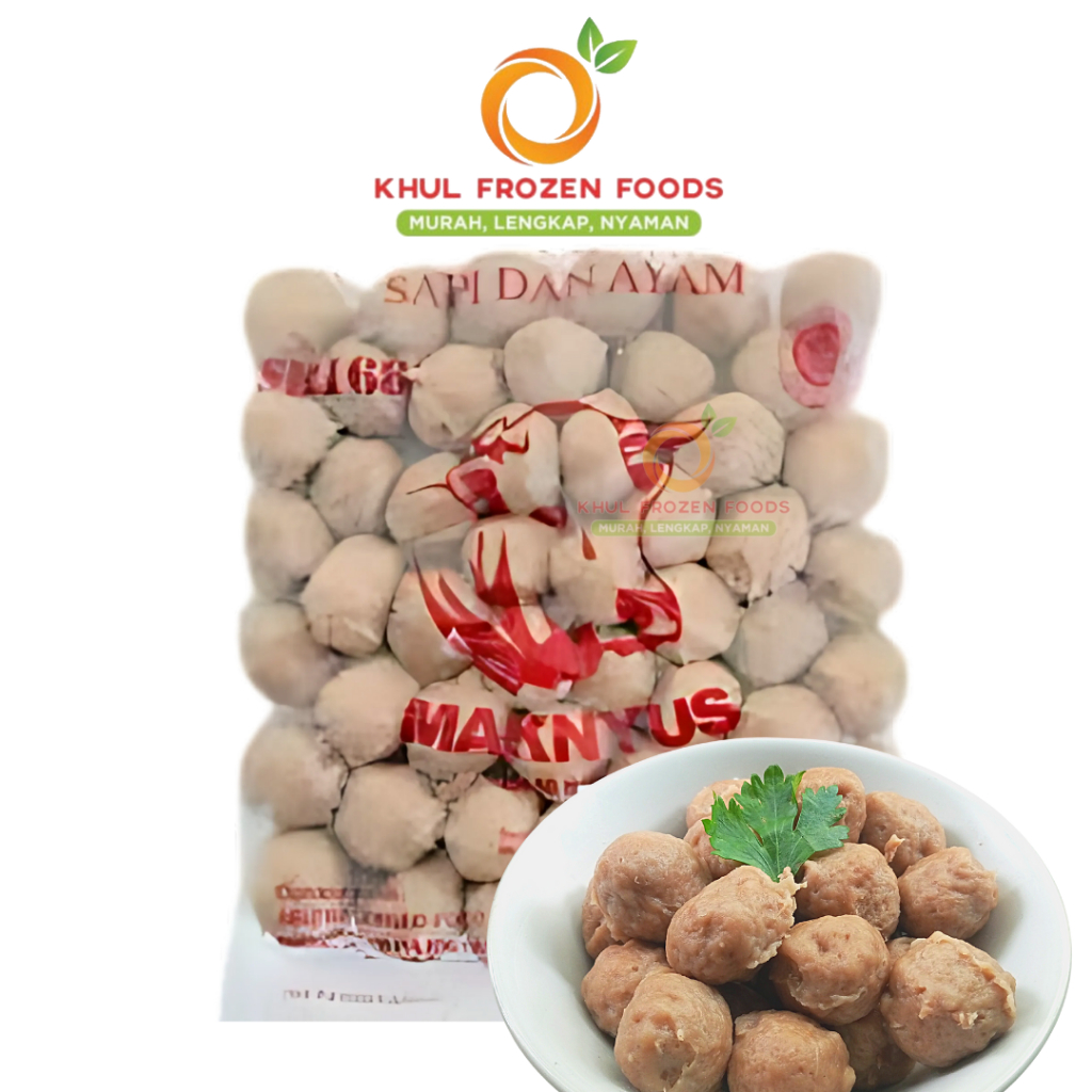 Maknyus Bakso Kombinasi 500gr / Bakso / Pentol / SB168 / Frozen / Beku / Siap saji