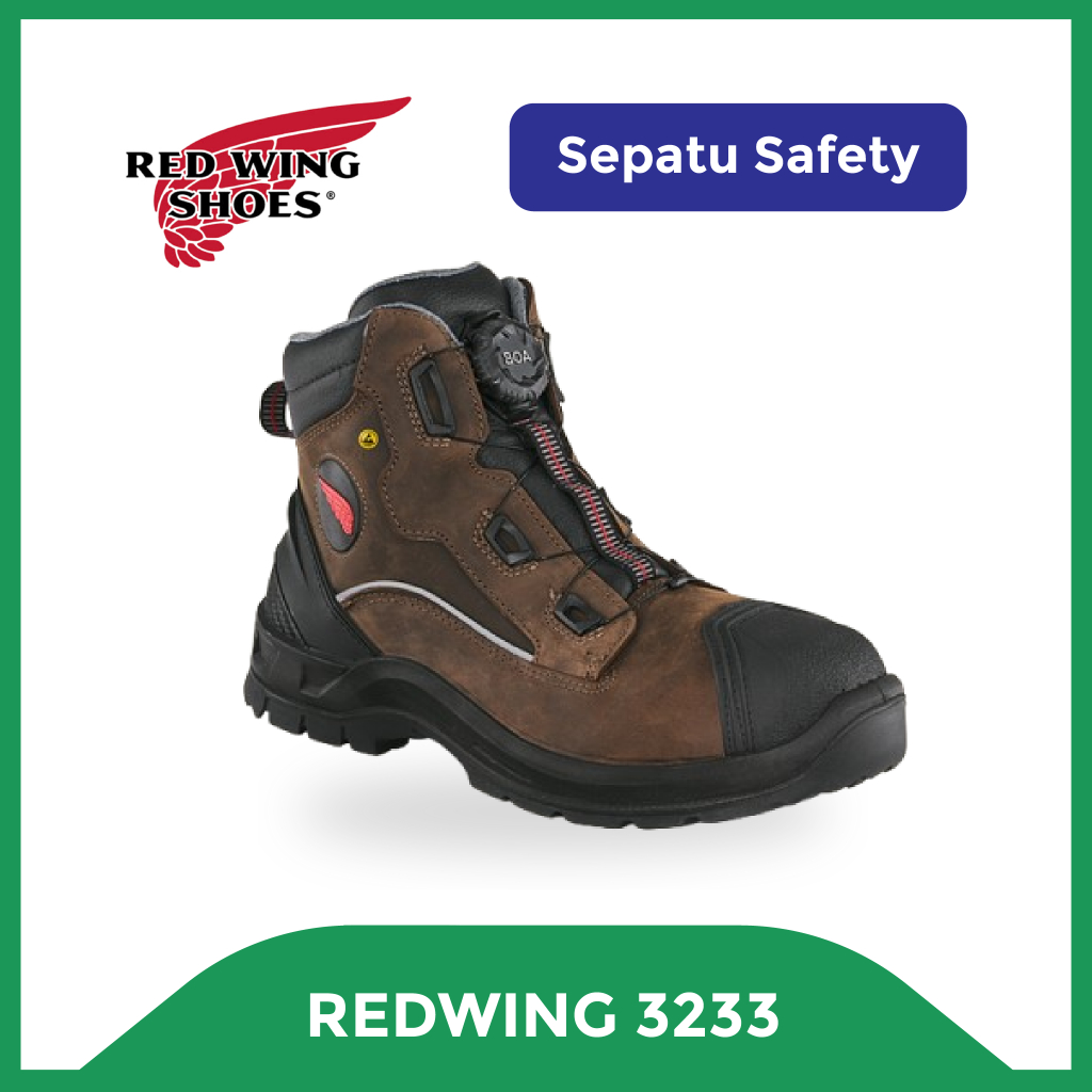 SEPATU SAFETY REDWING 3205 3206 3207 3221 3228 3229 3233  - SAFETY SHOES REDWING 3205 3206 3207 3221