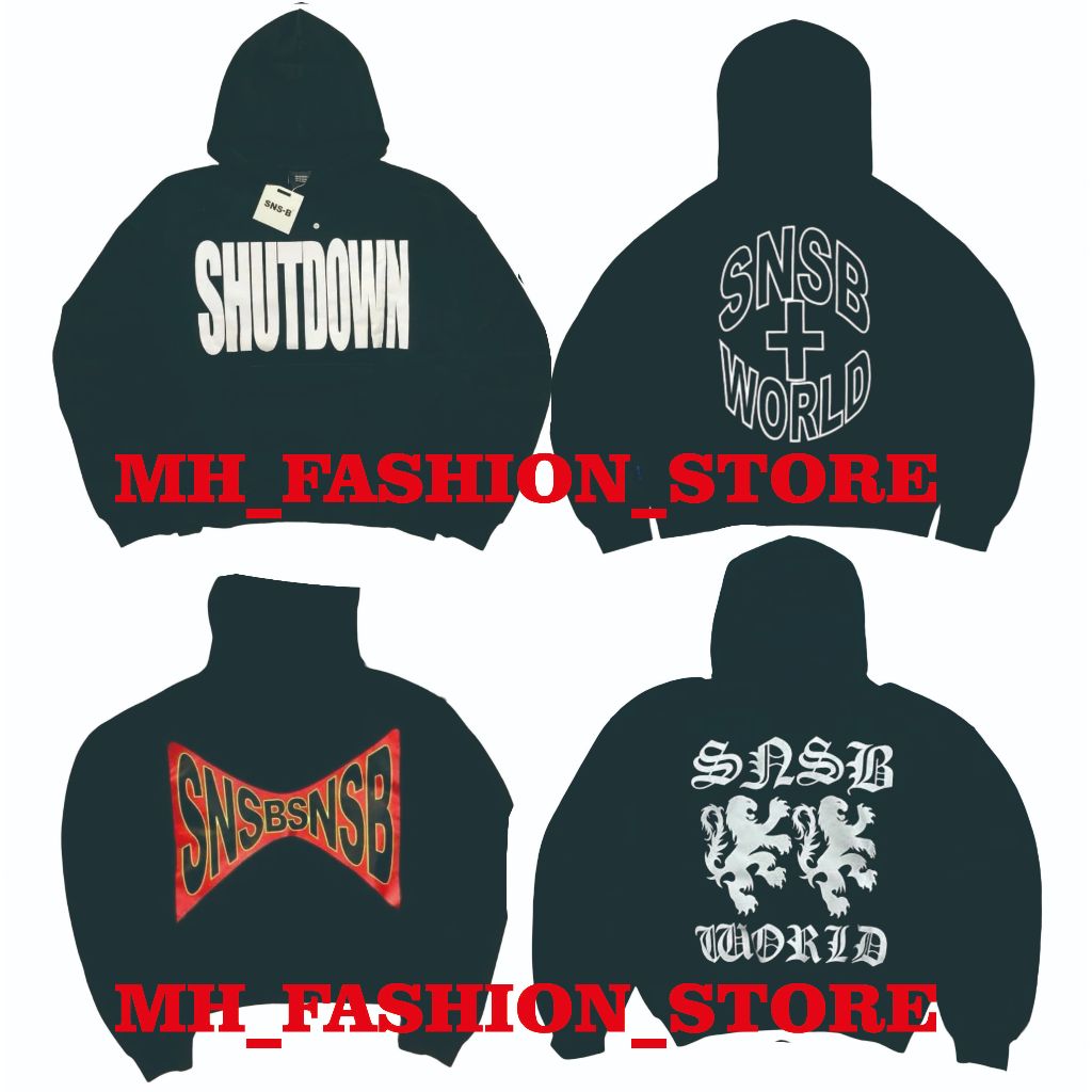 Sweater Hoodie Boxy SNSB | SNSB Hoodie Boxy Unisex | SNSB Collection | SNSB WORLD | SNSB FAULT WORLD