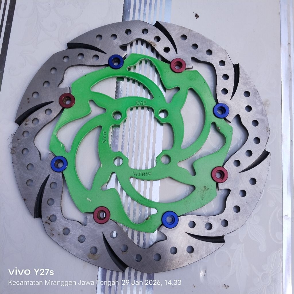 piringan cakram 300mm floating YAMAHA & HONDA