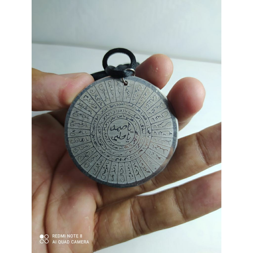 Kalung liontin pancar merah stainles