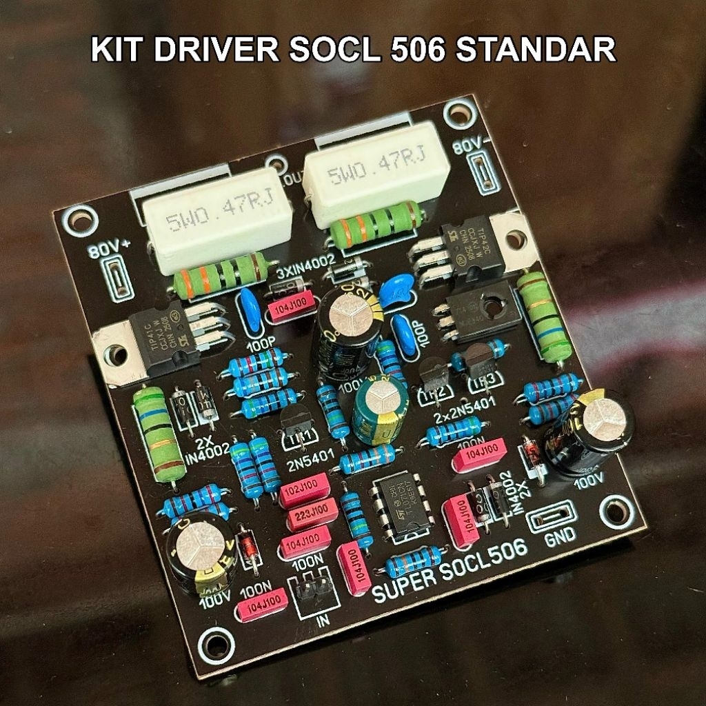 Kit Driver Socl 506 Modif Lowsub Bass Horeg