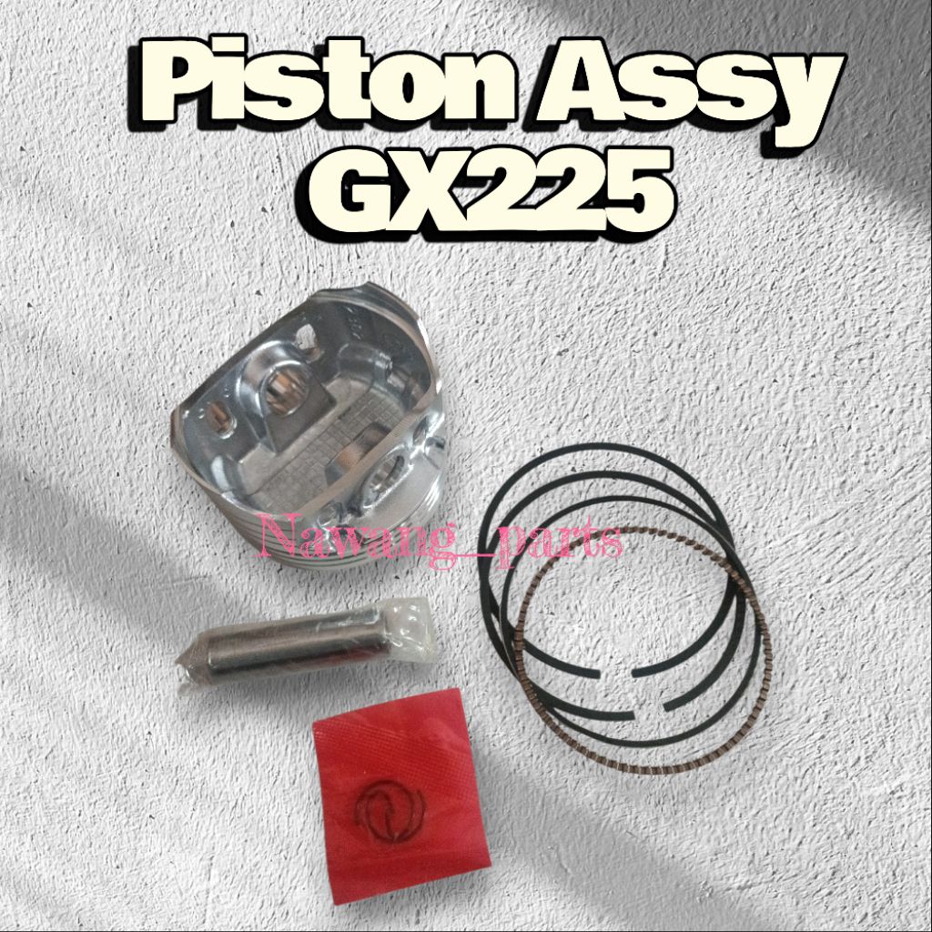 GX225 Piston Assy/seher komplit gx225 mesin 8hp