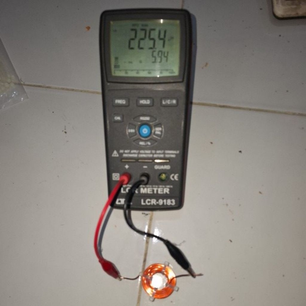 coil lilitan crossover pasif 0,22mh 1mm