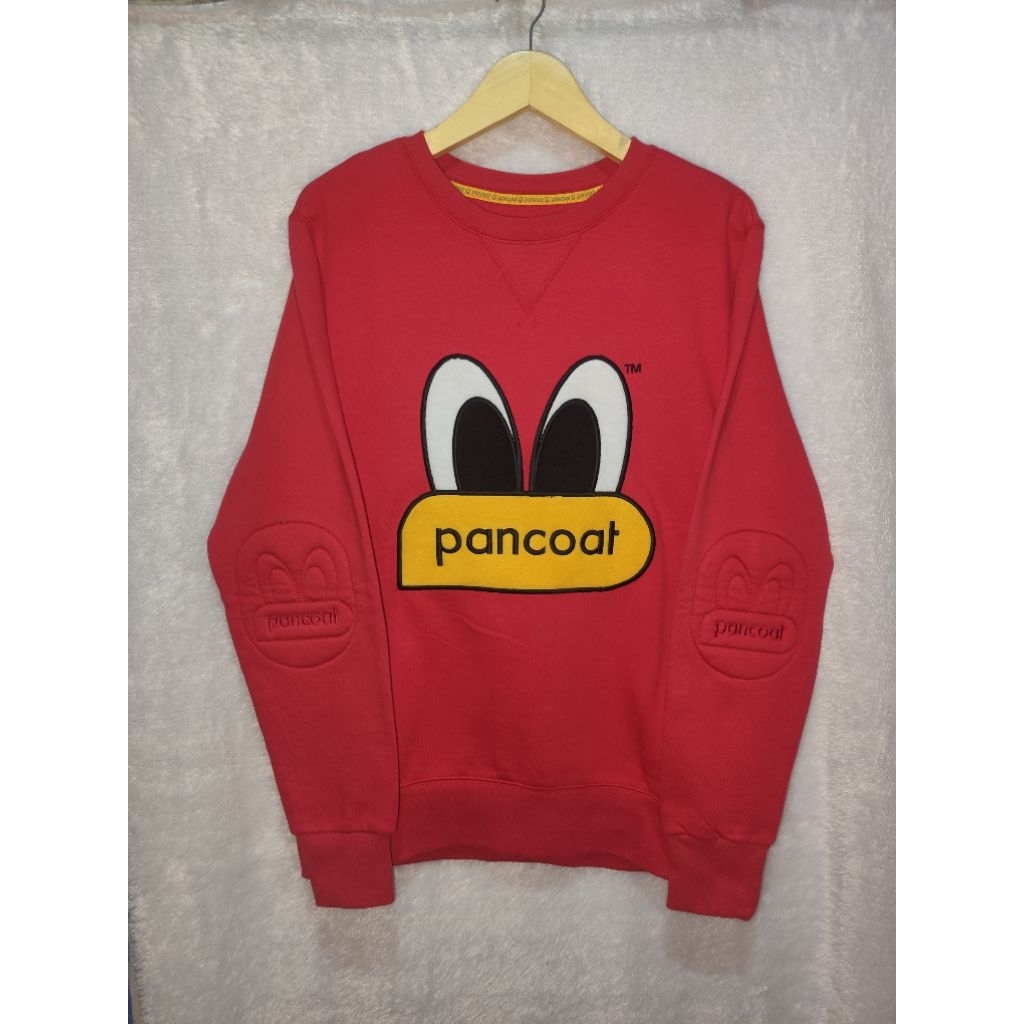 Crewneck Merah Pancoat Pop Eyes