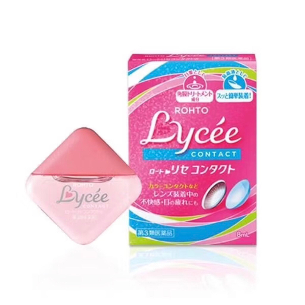 Rohto Lycee Contact Lens Tetes Mata Softlens