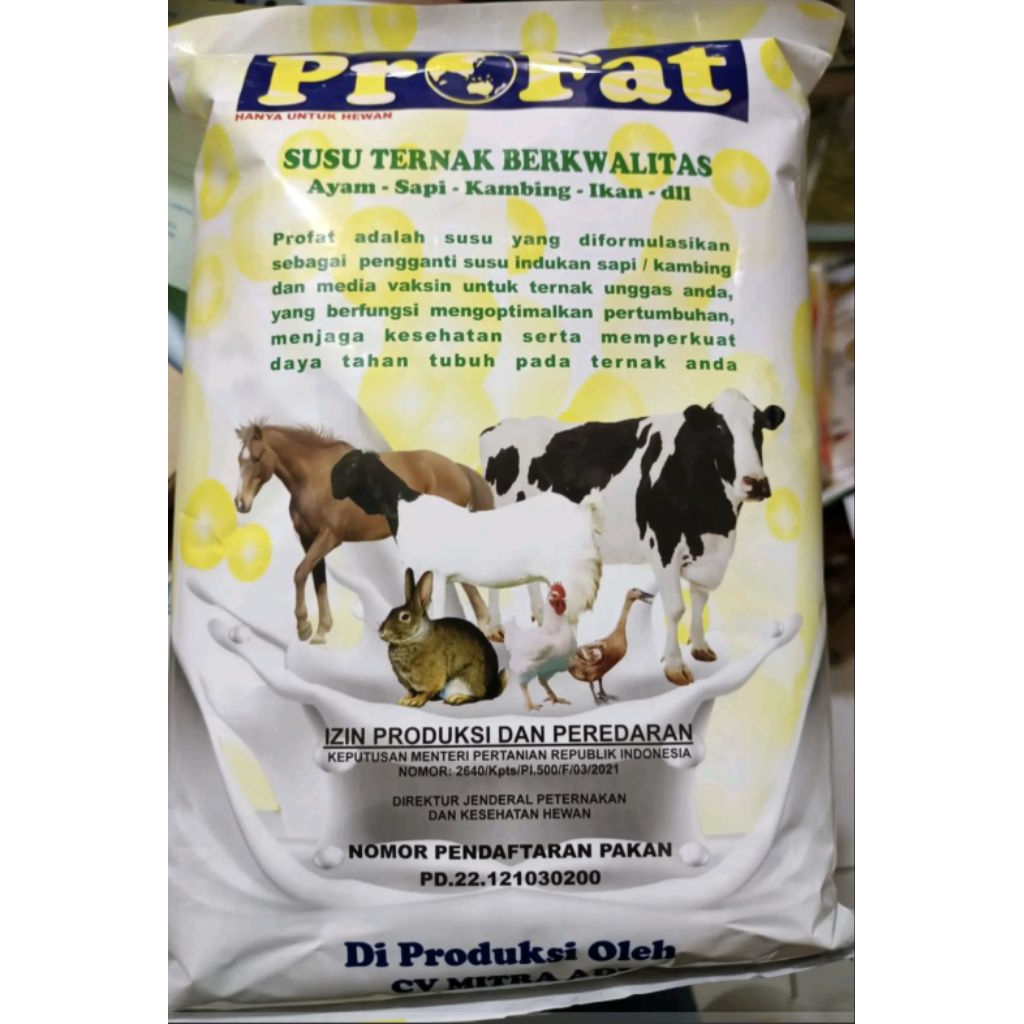 Profat susu untuk anakan hewan ternak