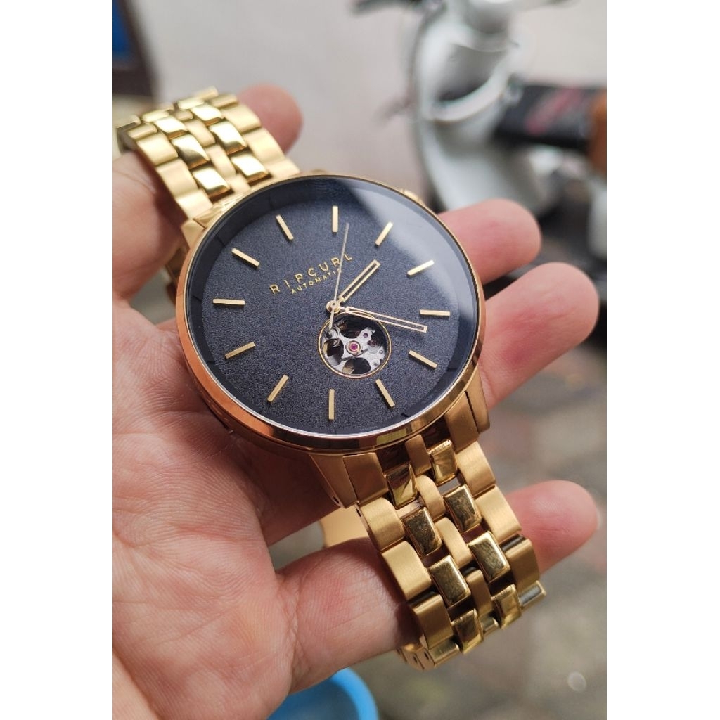 jam tangan original Ripcurl detroid automatic second bekas preloved