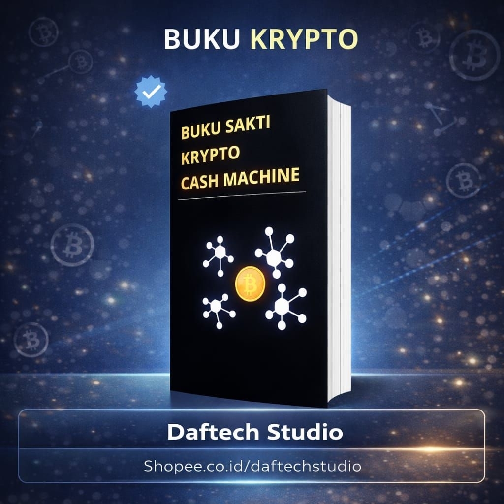 Buku Trading Investasi Sakti Krypto Cash Machine | Mahir Crypto (LINK)