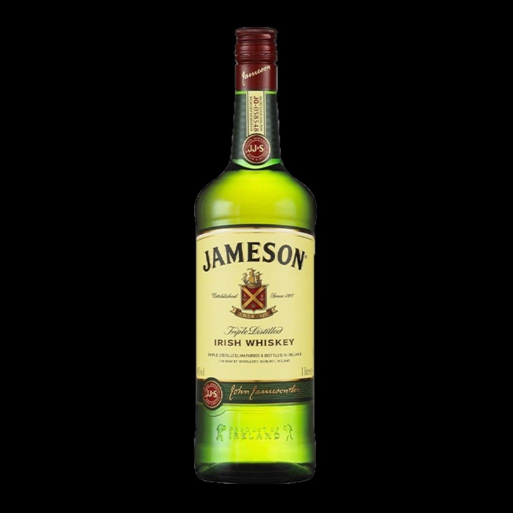Botol Jameson 750 ml & 1 liter (dengan tutup)