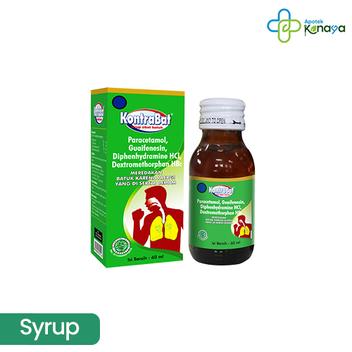 Apotek Kanaya - Kontrabat Sirup 60 ml