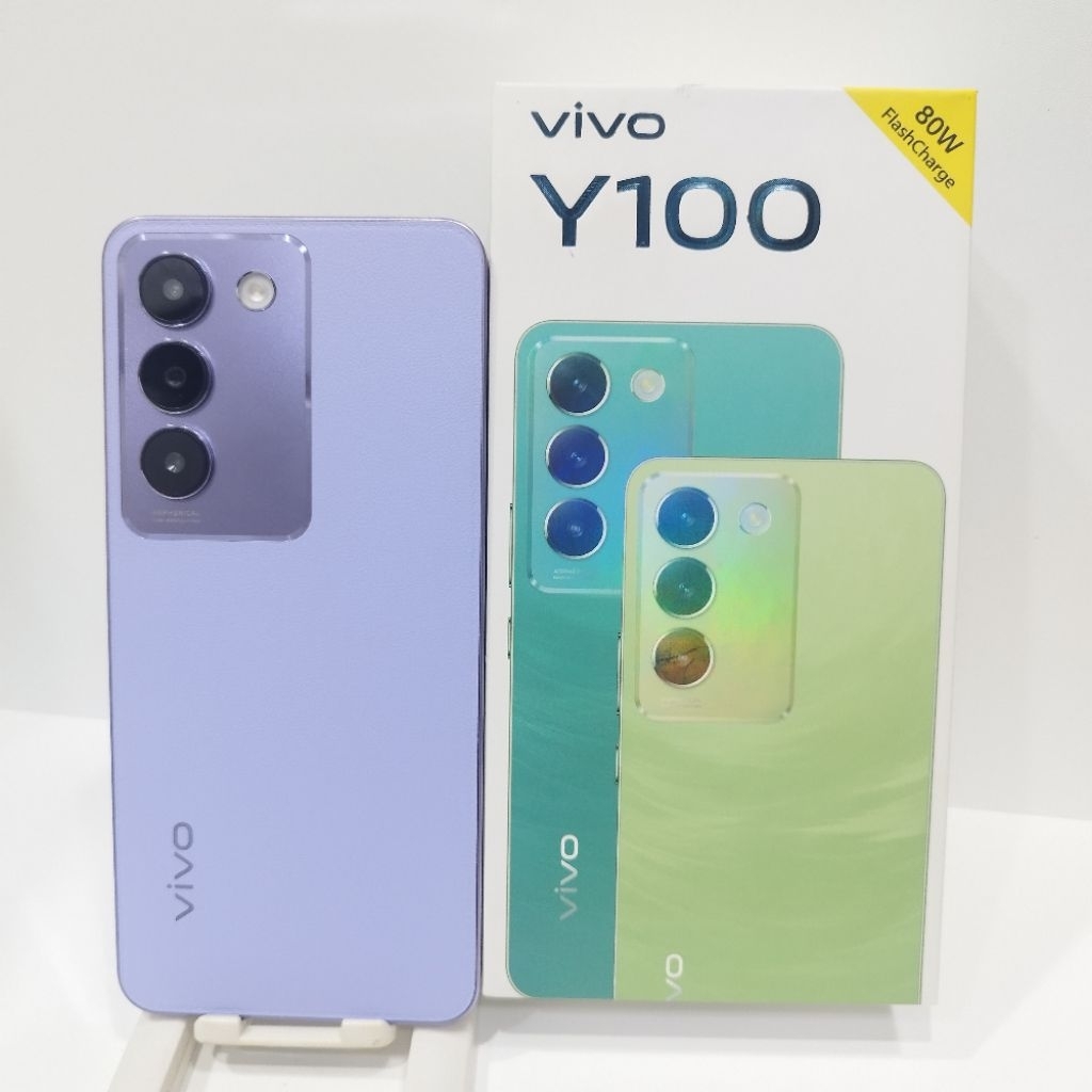 Vivo Y100 4G 8/256GB Handphone second fullset original bergaransi
