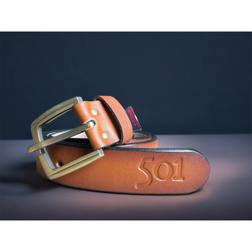 TALI PINGGANG LV KULIT SAPI ASLI ORIGINAL.SABUK PRIA KEREN SIMPEL