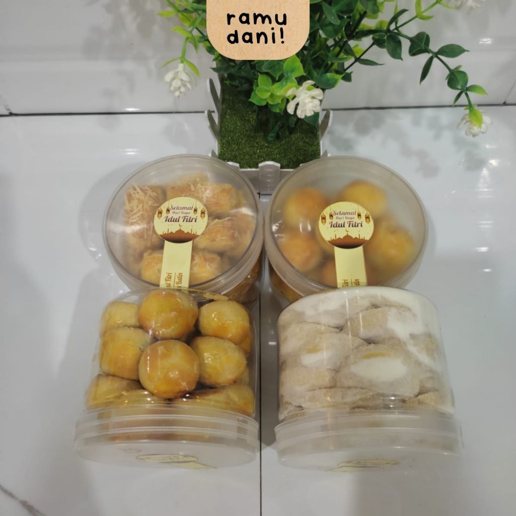 Kue Lebaran Nastar Kacang Keju Bulan Sabit